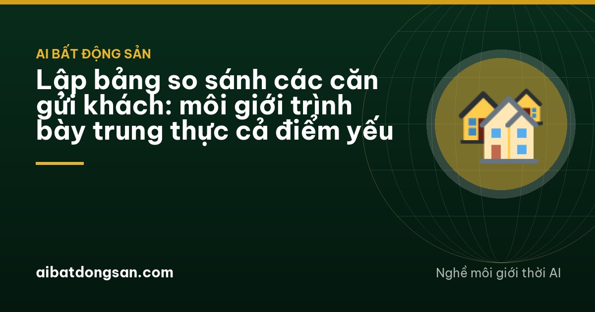 Broker and a client seated apart at a long wooden table in a quiet Quang Ngai cafe, a tablet with a dark blank screen between them, both seen from behind